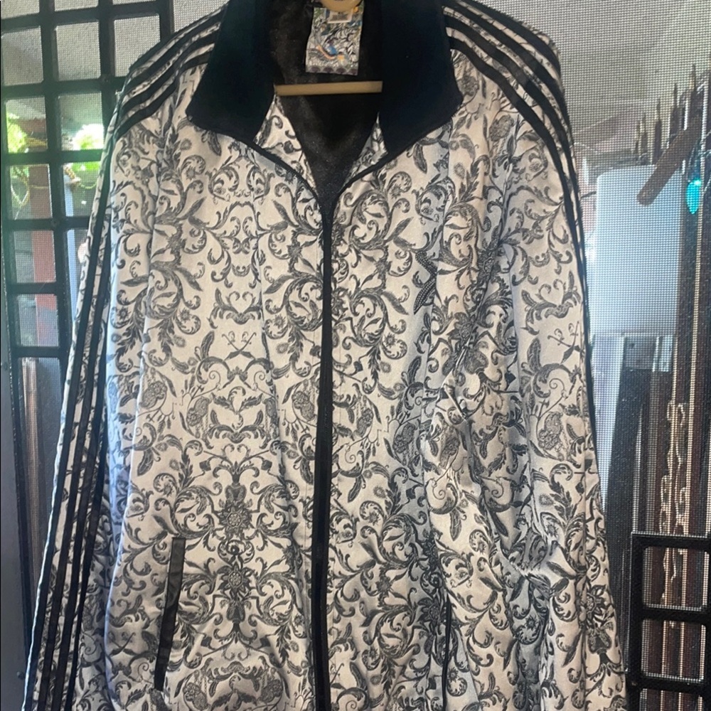 Artful Dodger original  black and silver paisley pattern.
